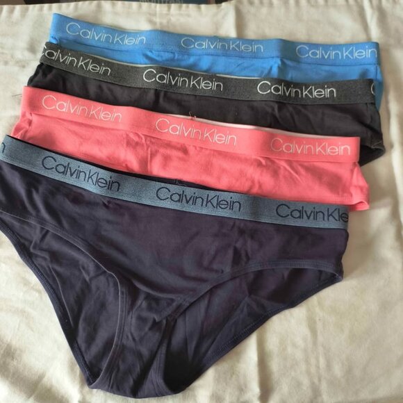 Calvin Klein Bikini - Set of 4 Full Coverage Size L - Picture 1 of 2